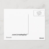 Postkarte (Rückseite)