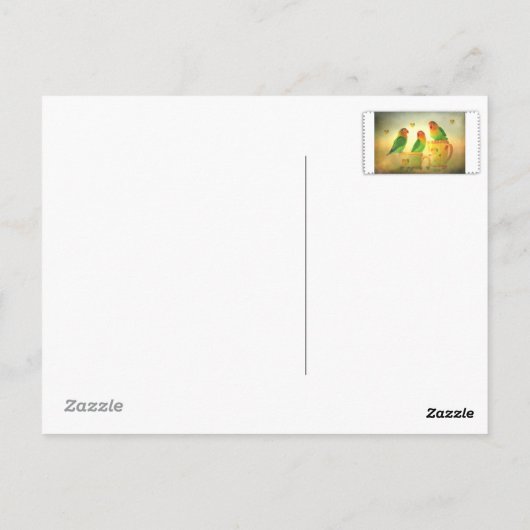 Postkarte (Rückseite)