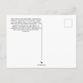 Postkarte (Rückseite)