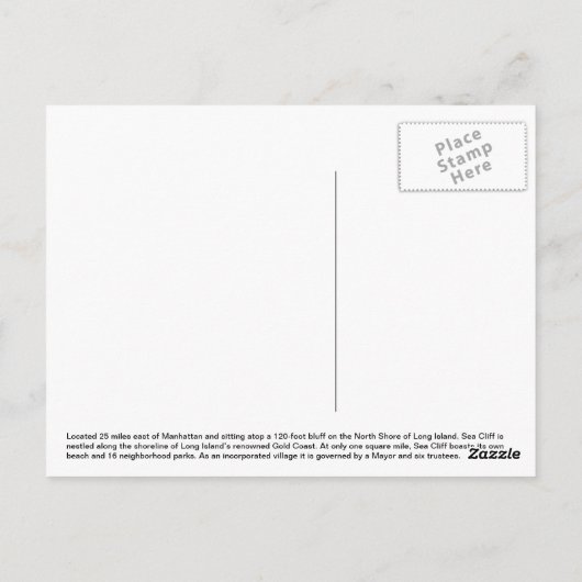 Postkarte (Rückseite)