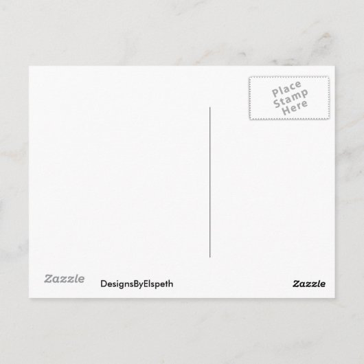 Postkarte (Rückseite)