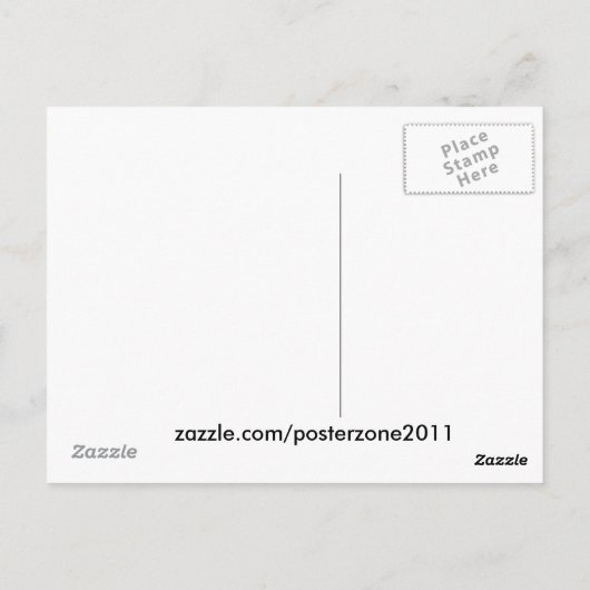 Postkarte (Rückseite)