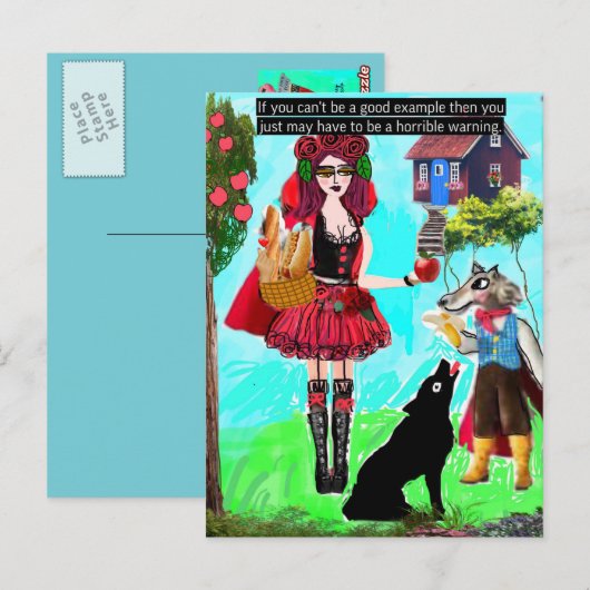 POSTKARTE (Vorne/Hinten)