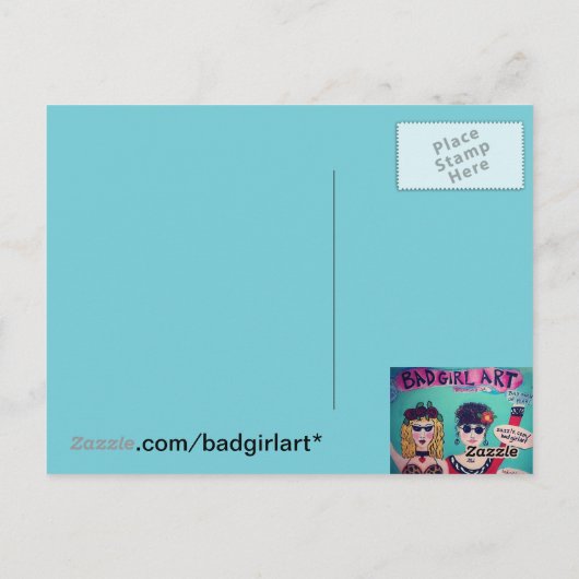 Postkarte (Rückseite)