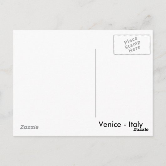 Postkarte (Rückseite)