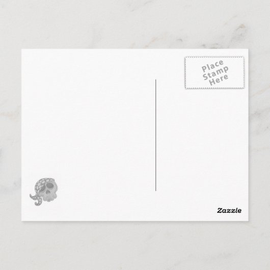 Postkarte (Rückseite)