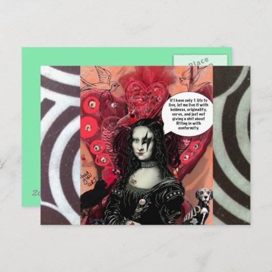 Postkarte (Vorne/Hinten)