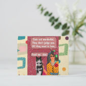 Postkarte (Stehend Vorderseite)