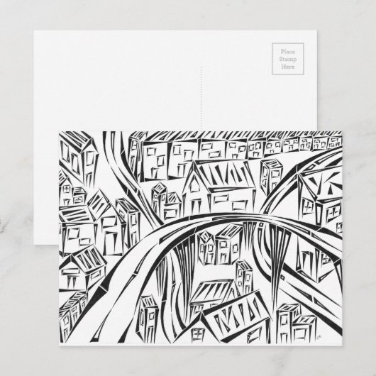 Postkarte (Vorne/Hinten)