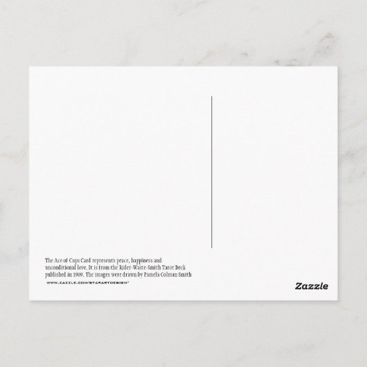 Postkarte (Rückseite)