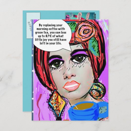 POSTKARTE (Vorne/Hinten)