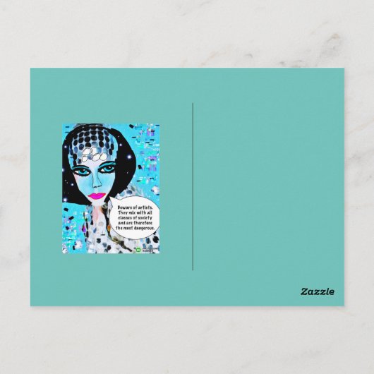 Postkarte (Rückseite)