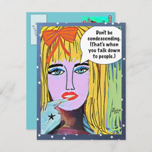 POSTKARTE (Vorne/Hinten)