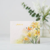 Postkarte (Stehend Vorderseite)