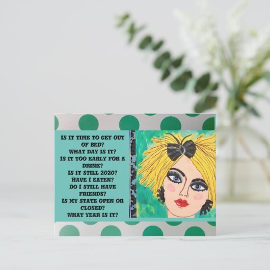 Postkarte (Stehend Vorderseite)