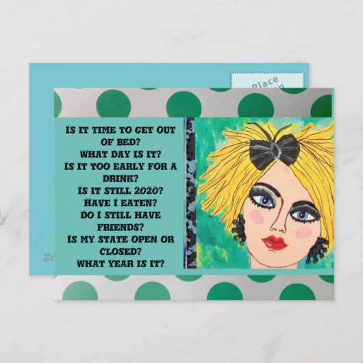 Postkarte (Vorne/Hinten)