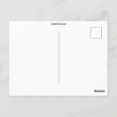 Postkarte (Rückseite)