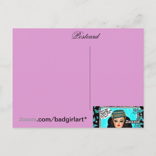 POSTKARTE (Rückseite)