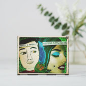 Postkarte (Stehend Vorderseite)