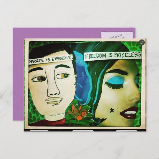 Postkarte (Vorne/Hinten)