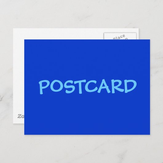 POSTKARTE (Vorne/Hinten)