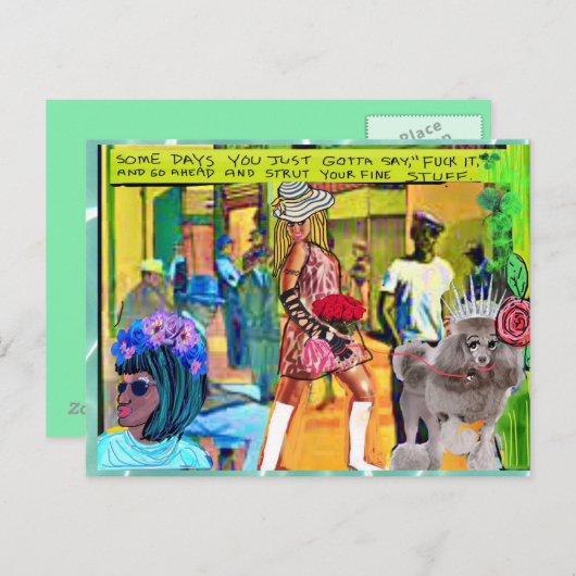 Postkarte (Vorne/Hinten)