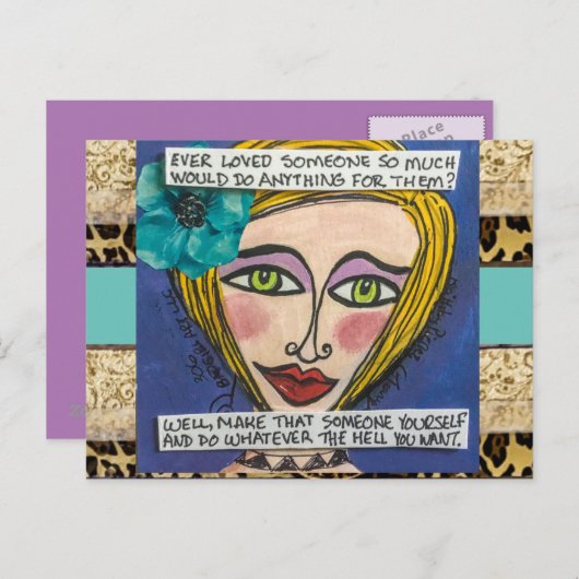 Postkarte (Vorne/Hinten)