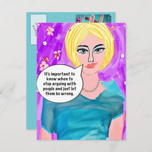 POSTKARTE (Vorne/Hinten)