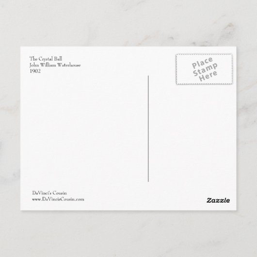 Postkarte (Rückseite)