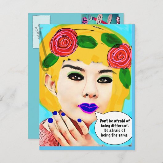 POSTKARTE (Vorne/Hinten)