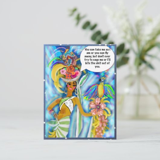 POSTKARTE (Stehend Vorderseite)