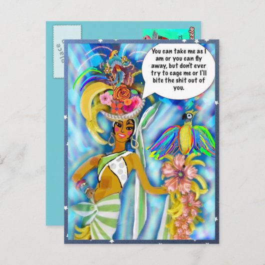 POSTKARTE (Vorne/Hinten)