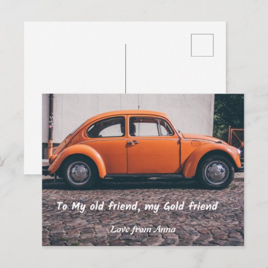 Postkarte (Vorne/Hinten)