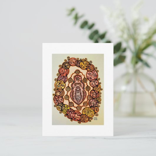 Postkarte (Stehend Vorderseite)