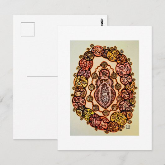 Postkarte (Vorne/Hinten)