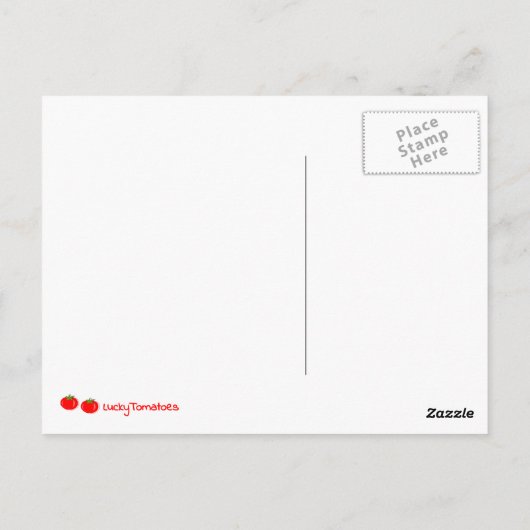 Postkarte (Rückseite)