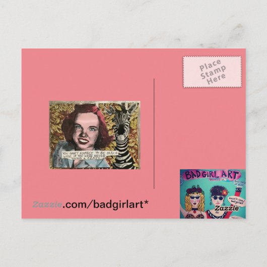 Postkarte (Rückseite)