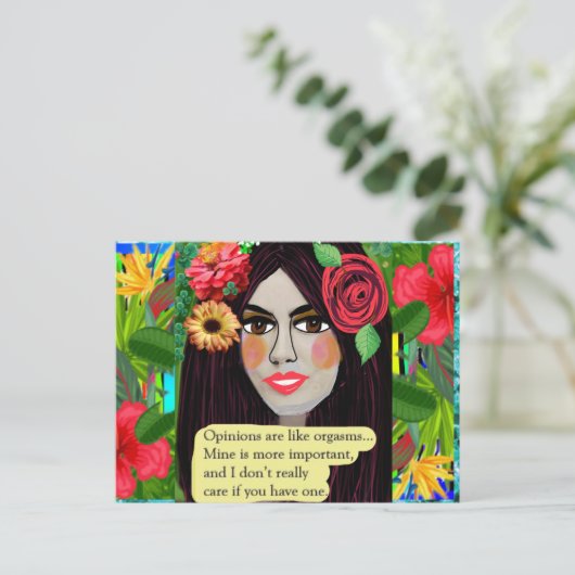 Postkarte (Stehend Vorderseite)