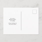 Postkarte (Rückseite)