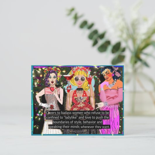 Postkarte (Stehend Vorderseite)