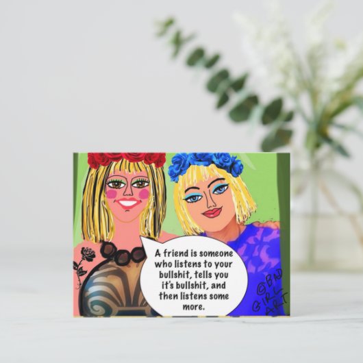 Postkarte (Stehend Vorderseite)