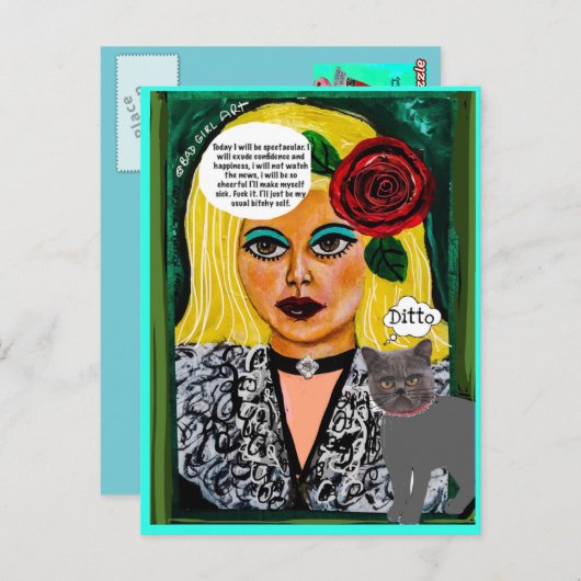 POSTKARTE (Vorne/Hinten)