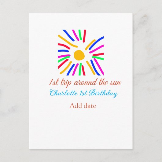 Postkarte (Vorderseite)