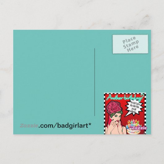 Postkarte (Rückseite)