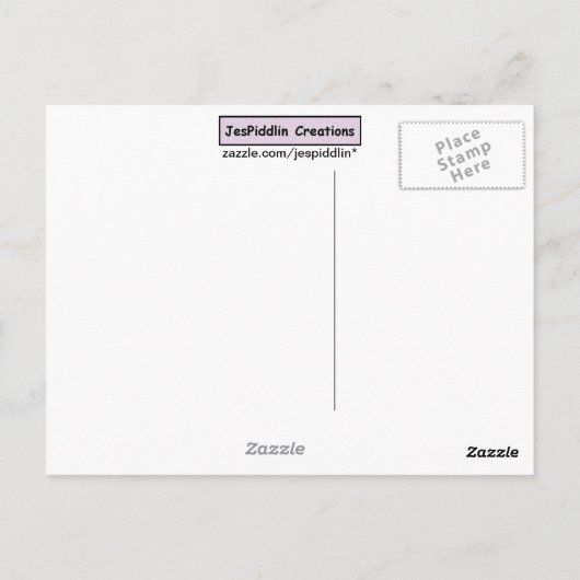 Postkarte (Rückseite)