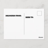 Postkarte (Rückseite)