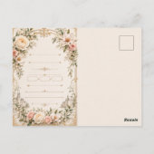 Postkarte (Rückseite)