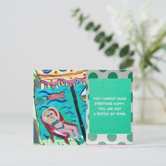 Postkarte (Stehend Vorderseite)