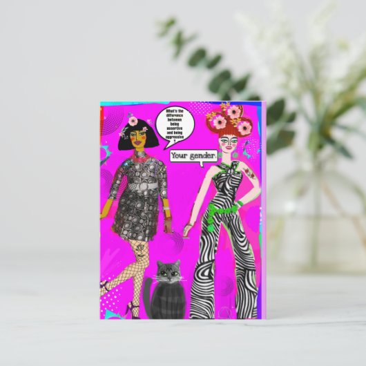 POSTKARTE (Stehend Vorderseite)