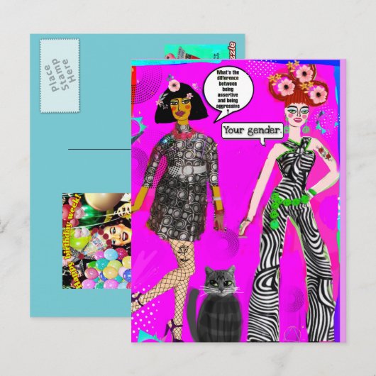 POSTKARTE (Vorne/Hinten)